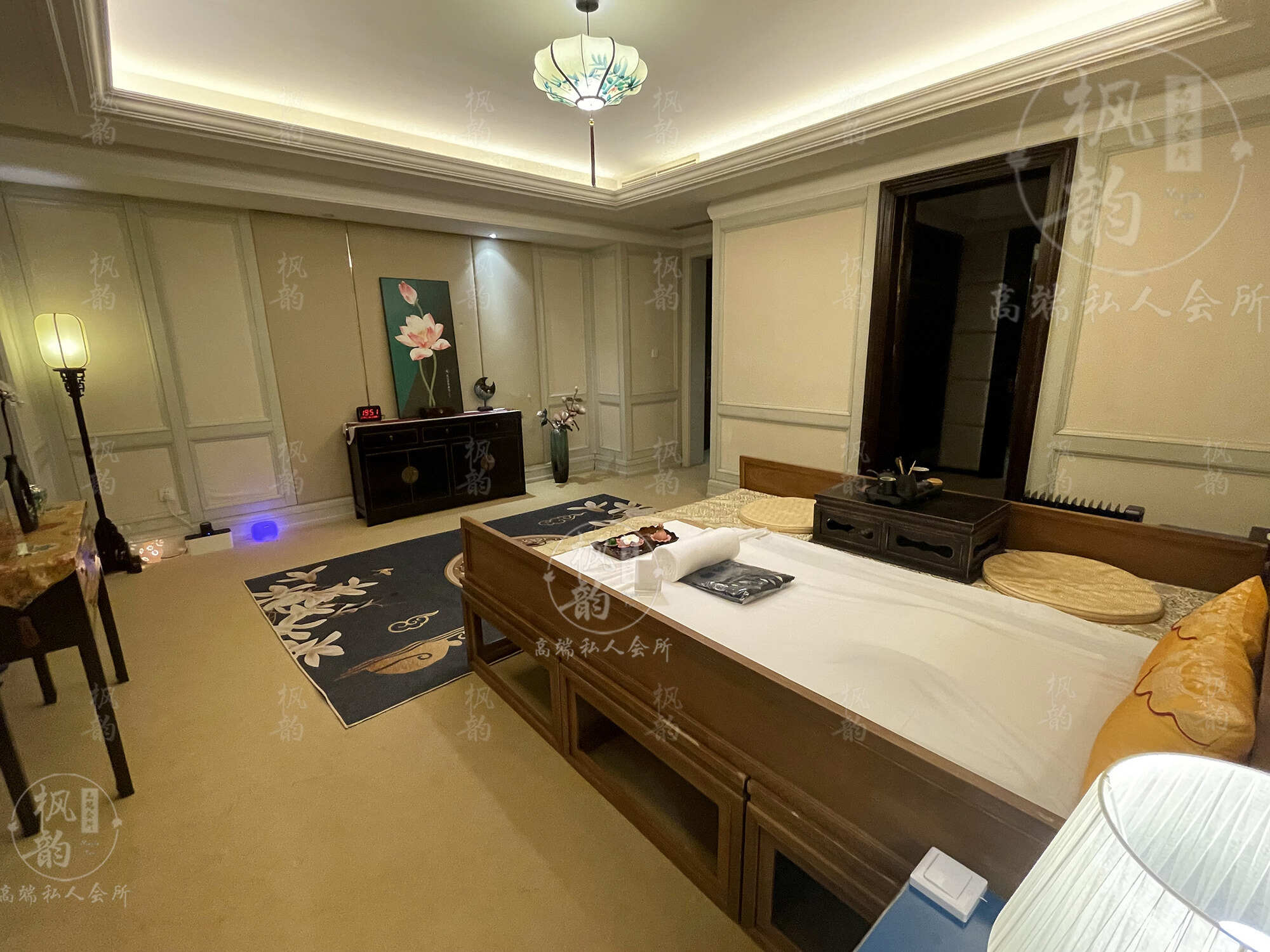 淮南天津渔阳鼓楼人气优选沐足会馆房间也很干净，舒适的spa体验
